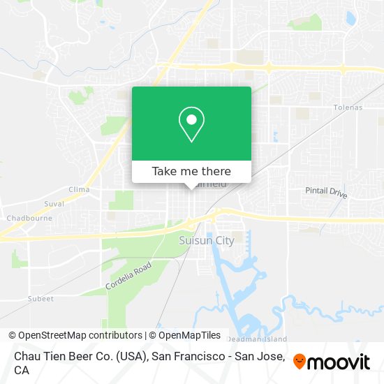 Mapa de Chau Tien Beer Co. (USA)