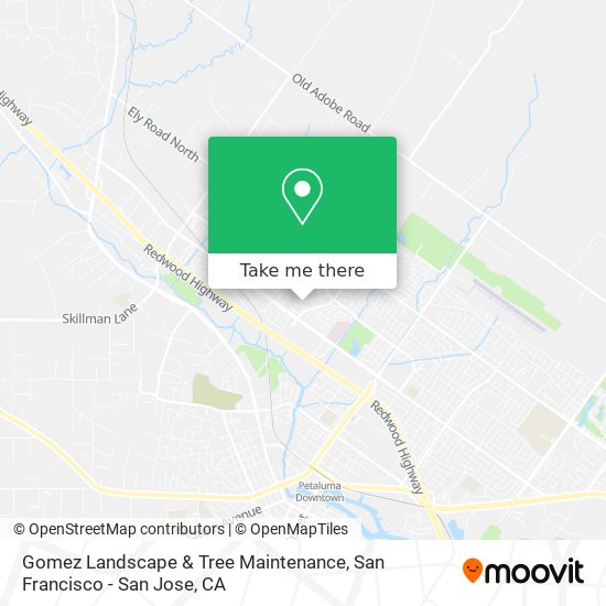 Mapa de Gomez Landscape & Tree Maintenance