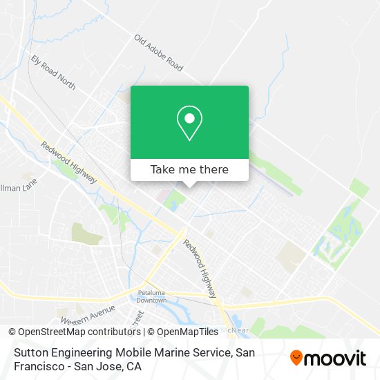 Sutton Engineering Mobile Marine Service map