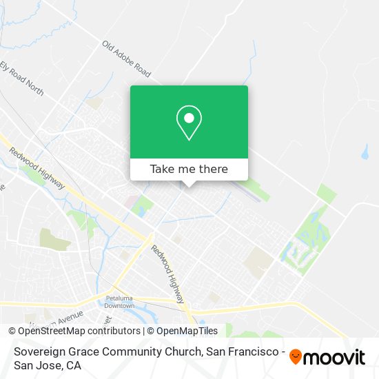 Mapa de Sovereign Grace Community Church