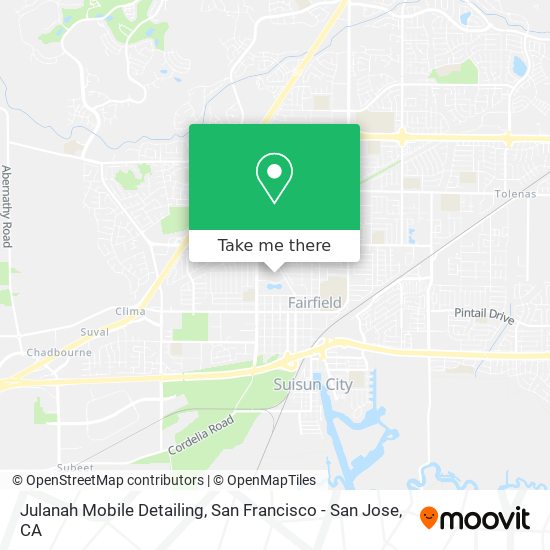 Julanah Mobile Detailing map