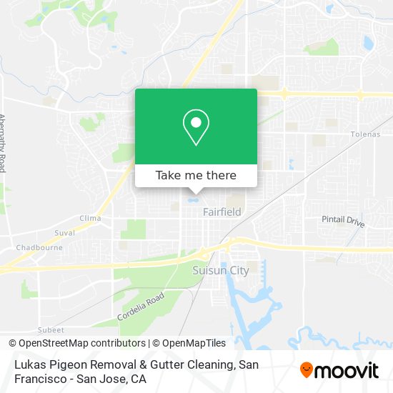 Mapa de Lukas Pigeon Removal & Gutter Cleaning