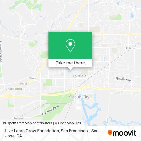 Live Learn Grow Foundation map