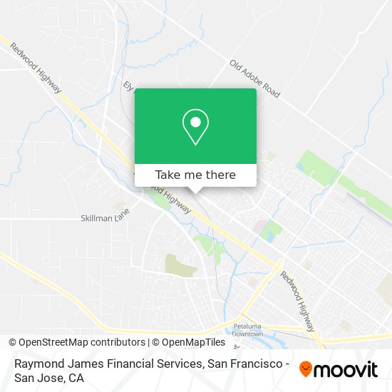 Mapa de Raymond James Financial Services