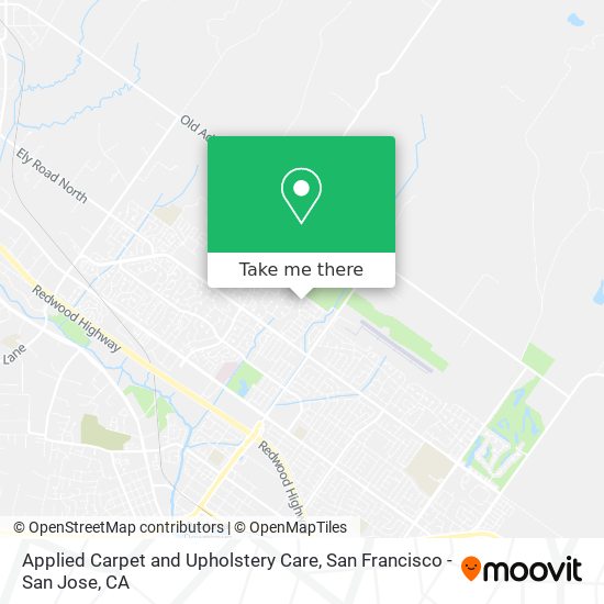 Mapa de Applied Carpet and Upholstery Care