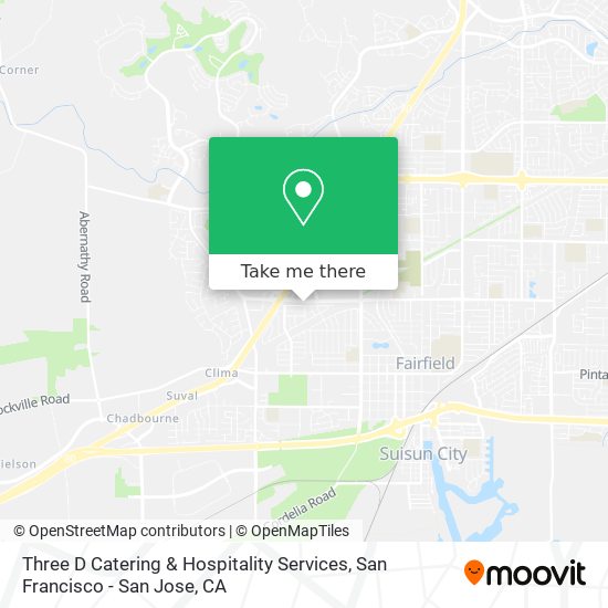 Mapa de Three D Catering & Hospitality Services