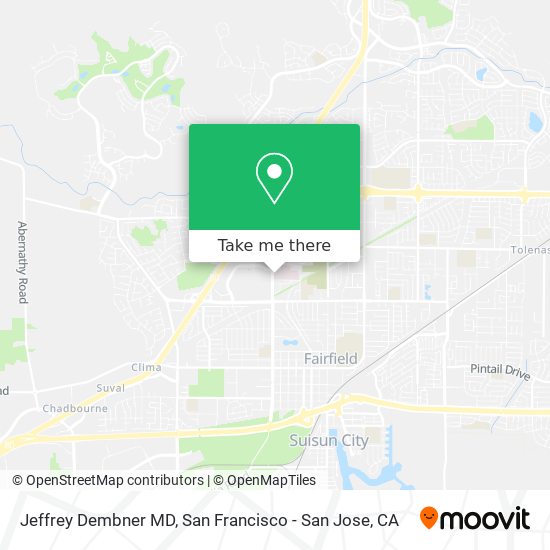 Mapa de Jeffrey Dembner MD