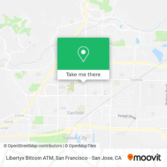 Libertyx Bitcoin ATM map