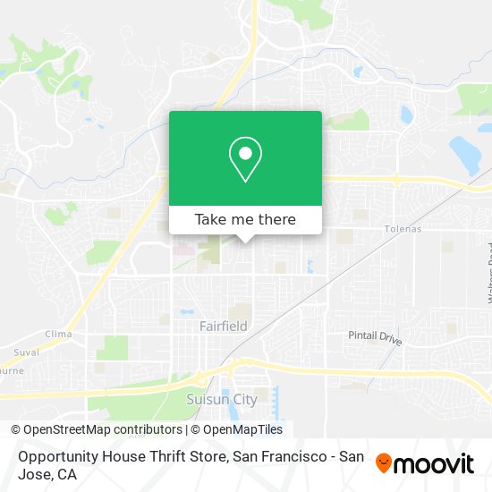 Mapa de Opportunity House Thrift Store