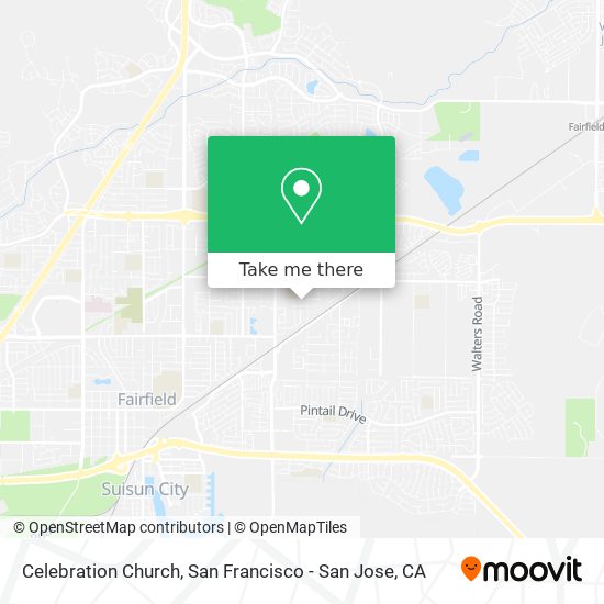 Celebration Church map