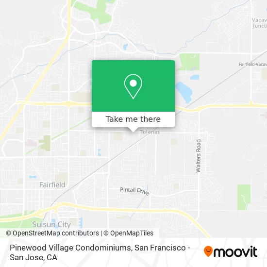 Pinewood Village Condominiums map