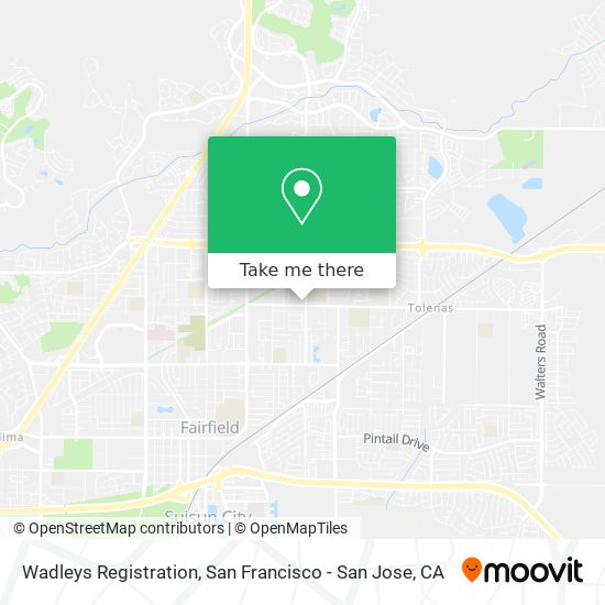 Wadleys Registration map