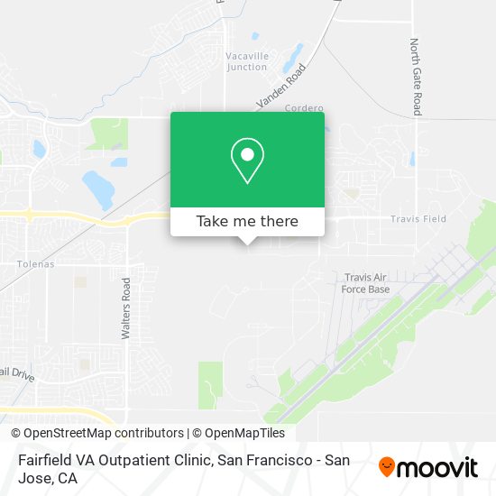 Mapa de Fairfield VA Outpatient Clinic