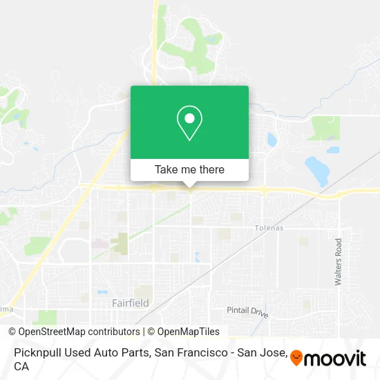 Picknpull Used Auto Parts map