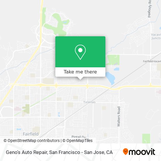 Geno's Auto Repair map