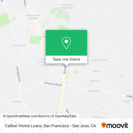 Caliber Home Loans map