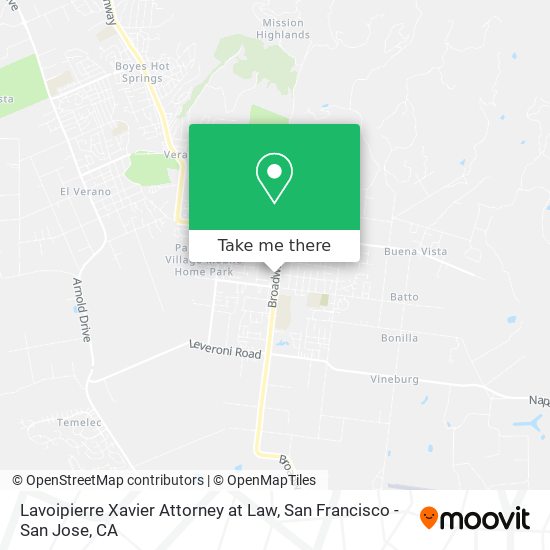 Lavoipierre Xavier Attorney at Law map