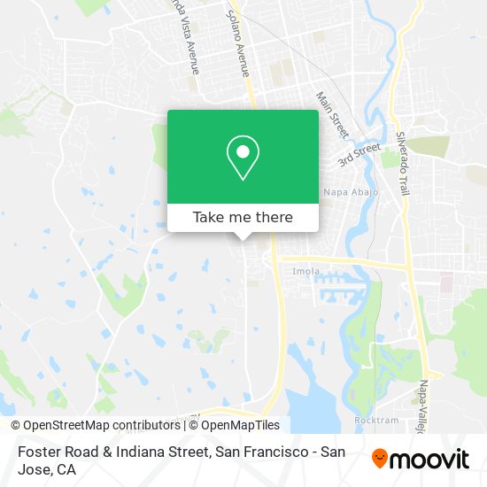 Foster Road & Indiana Street map