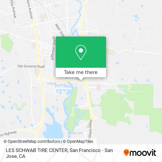 Mapa de LES SCHWAB TIRE CENTER