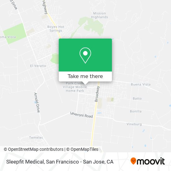 Sleepfit Medical map