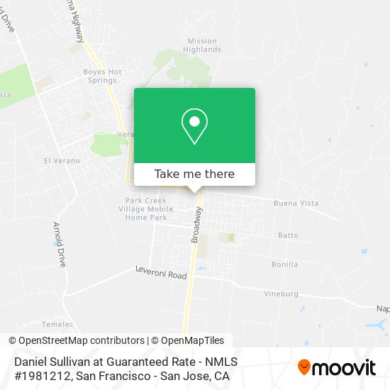 Daniel Sullivan at Guaranteed Rate - NMLS #1981212 map