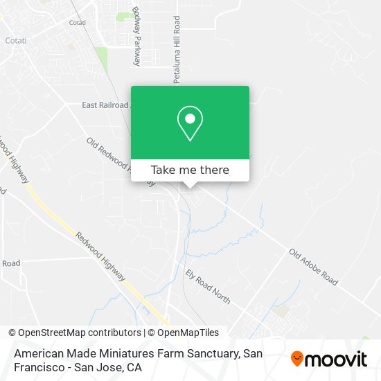 American Made Miniatures Farm Sanctuary map