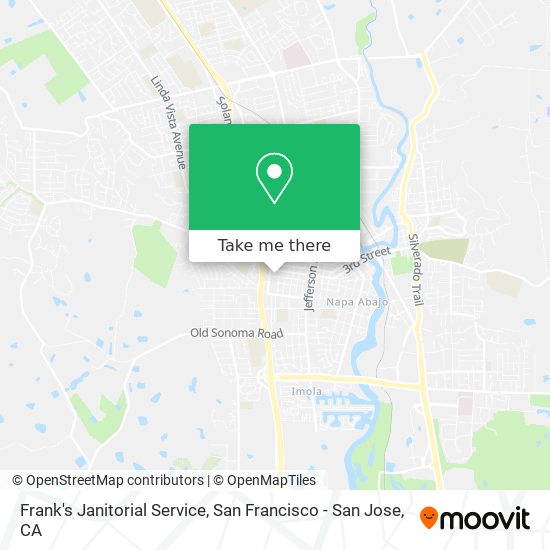 Mapa de Frank's Janitorial Service