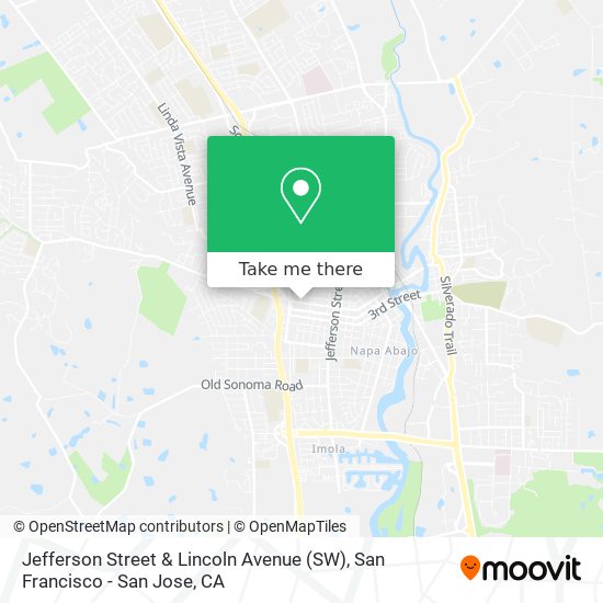 Mapa de Jefferson Street & Lincoln Avenue (SW)
