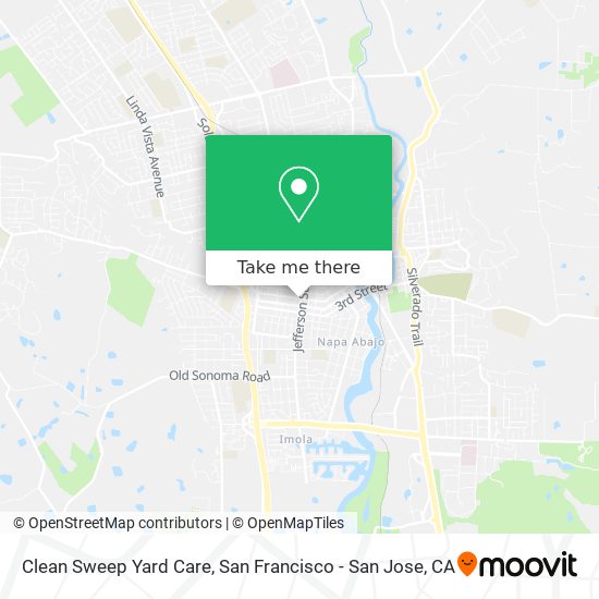 Clean Sweep Yard Care map