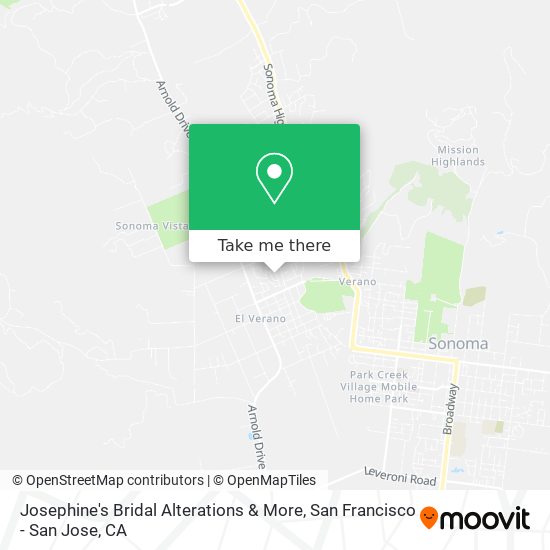 Mapa de Josephine's Bridal Alterations & More