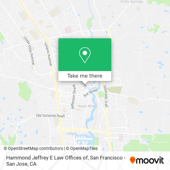 Mapa de Hammond Jeffrey E Law Offices of