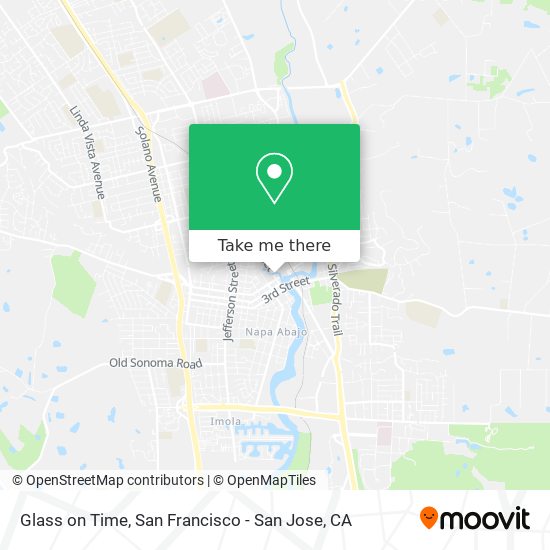 Glass on Time map