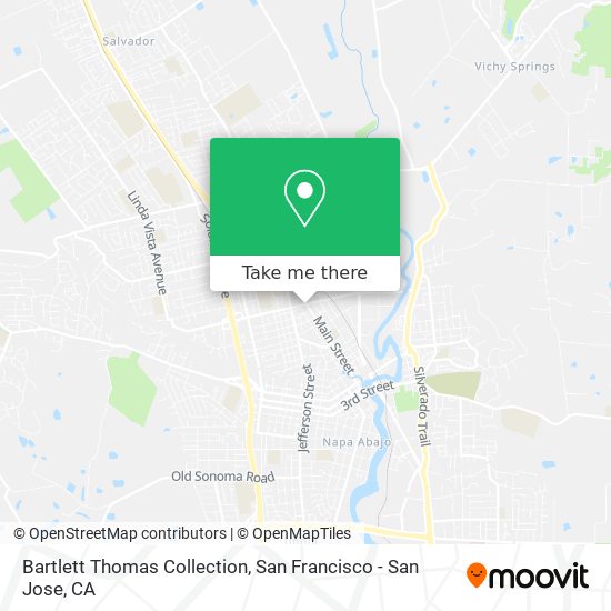 Bartlett Thomas Collection map