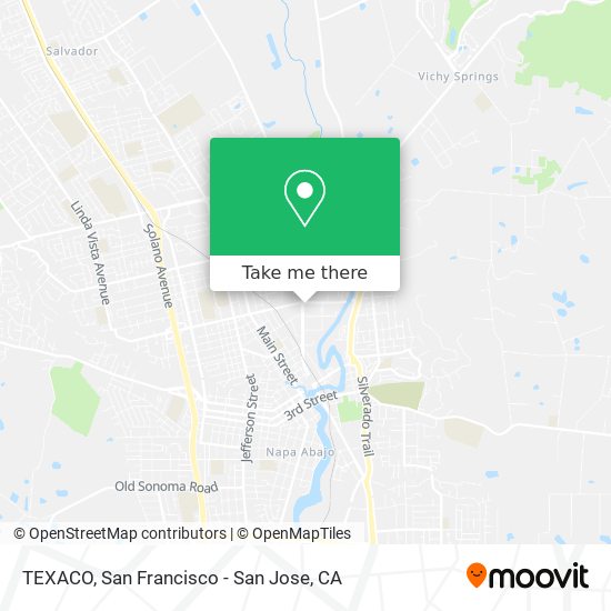 TEXACO map