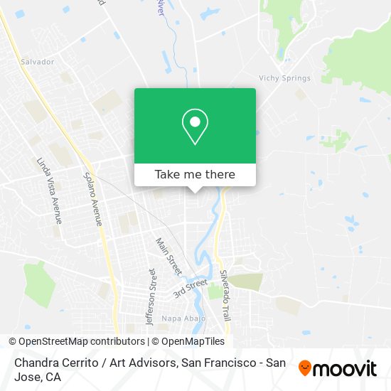 Chandra Cerrito / Art Advisors map