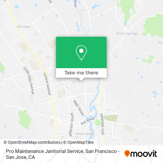 Pro Maintenance Janitorial Service map