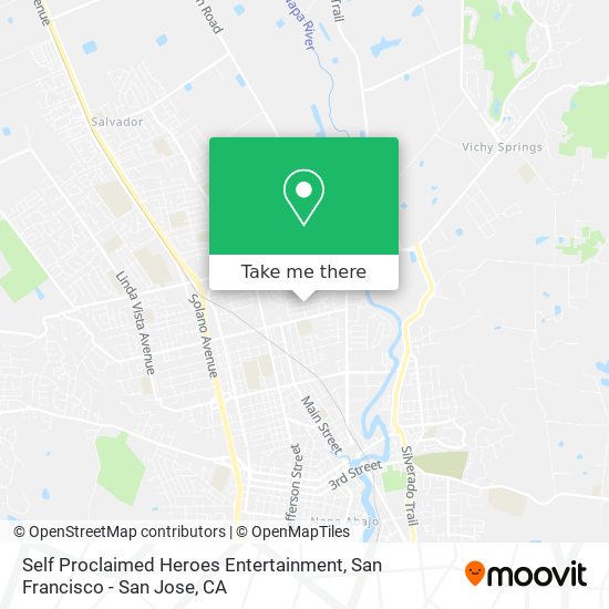 Self Proclaimed Heroes Entertainment map