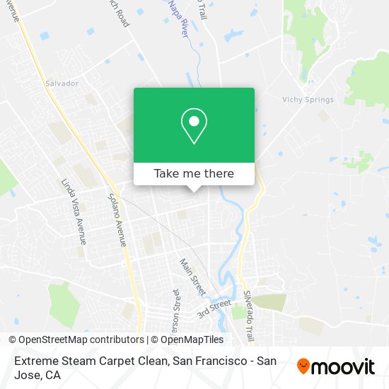 Extreme Steam Carpet Clean map