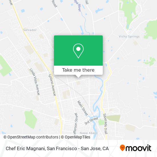 Chef Eric Magnani map