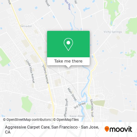 Aggressive Carpet Care map