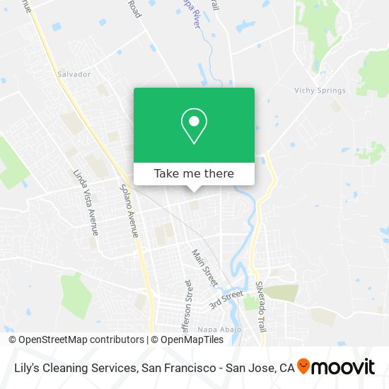 Mapa de Lily's Cleaning Services