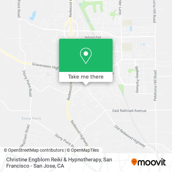 Mapa de Christine Engblom Reiki & Hypnotherapy