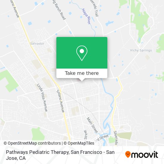 Pathways Pediatric Therapy map