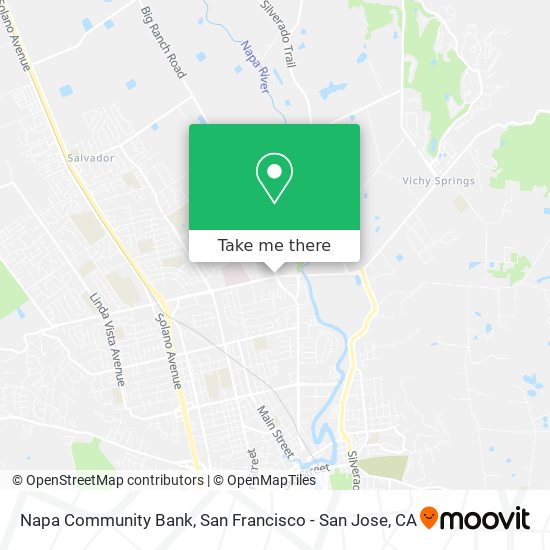 Napa Community Bank map