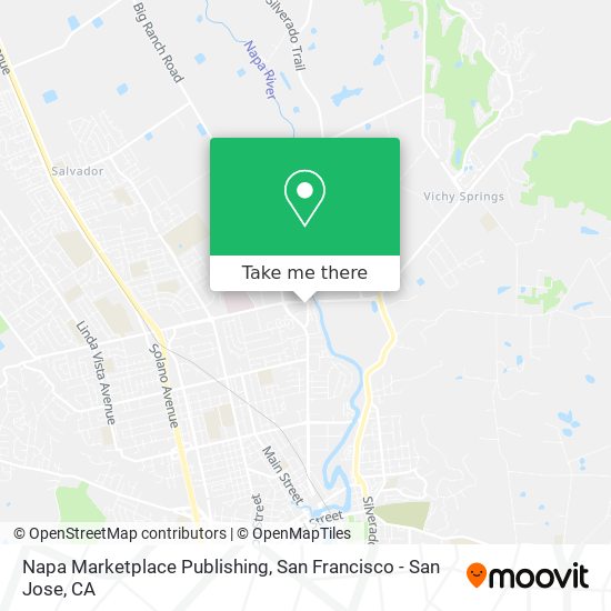 Napa Marketplace Publishing map