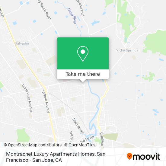 Mapa de Montrachet Luxury Apartments Homes