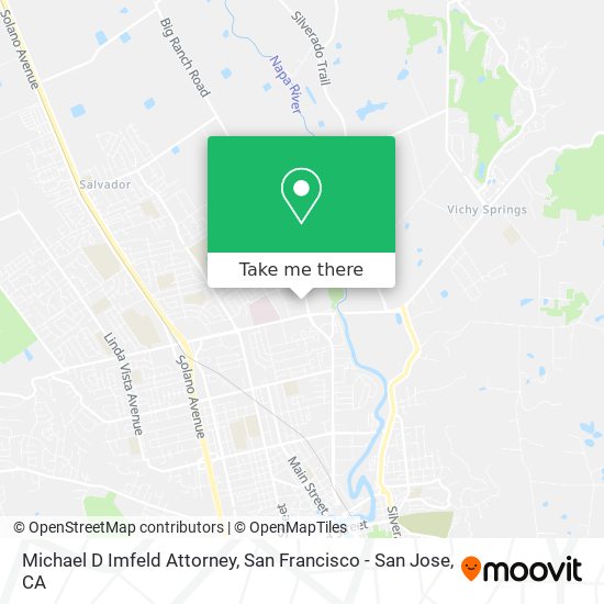 Michael D Imfeld Attorney map