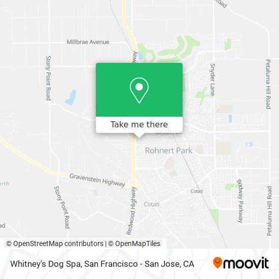 Mapa de Whitney's Dog Spa