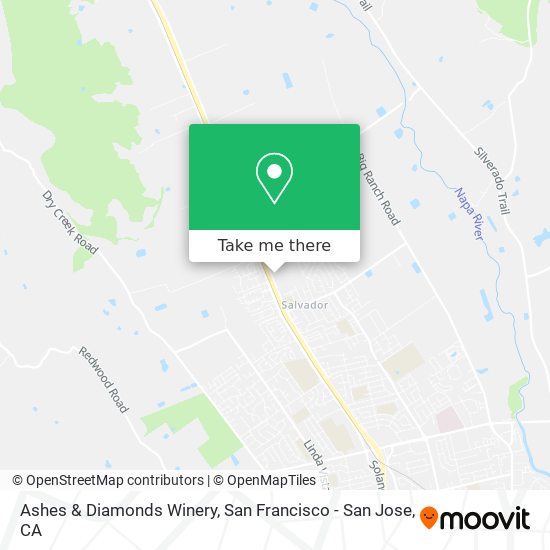 Mapa de Ashes & Diamonds Winery