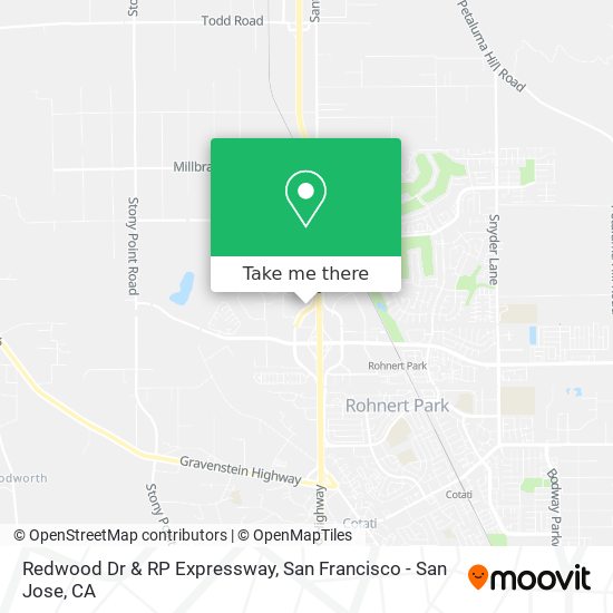 Mapa de Redwood Dr & RP Expressway